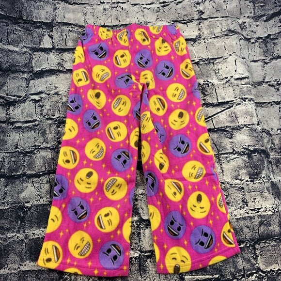 Emoji Girls Size 6 "Let Me Sleep" Pajama Set - Picture 10 of 10